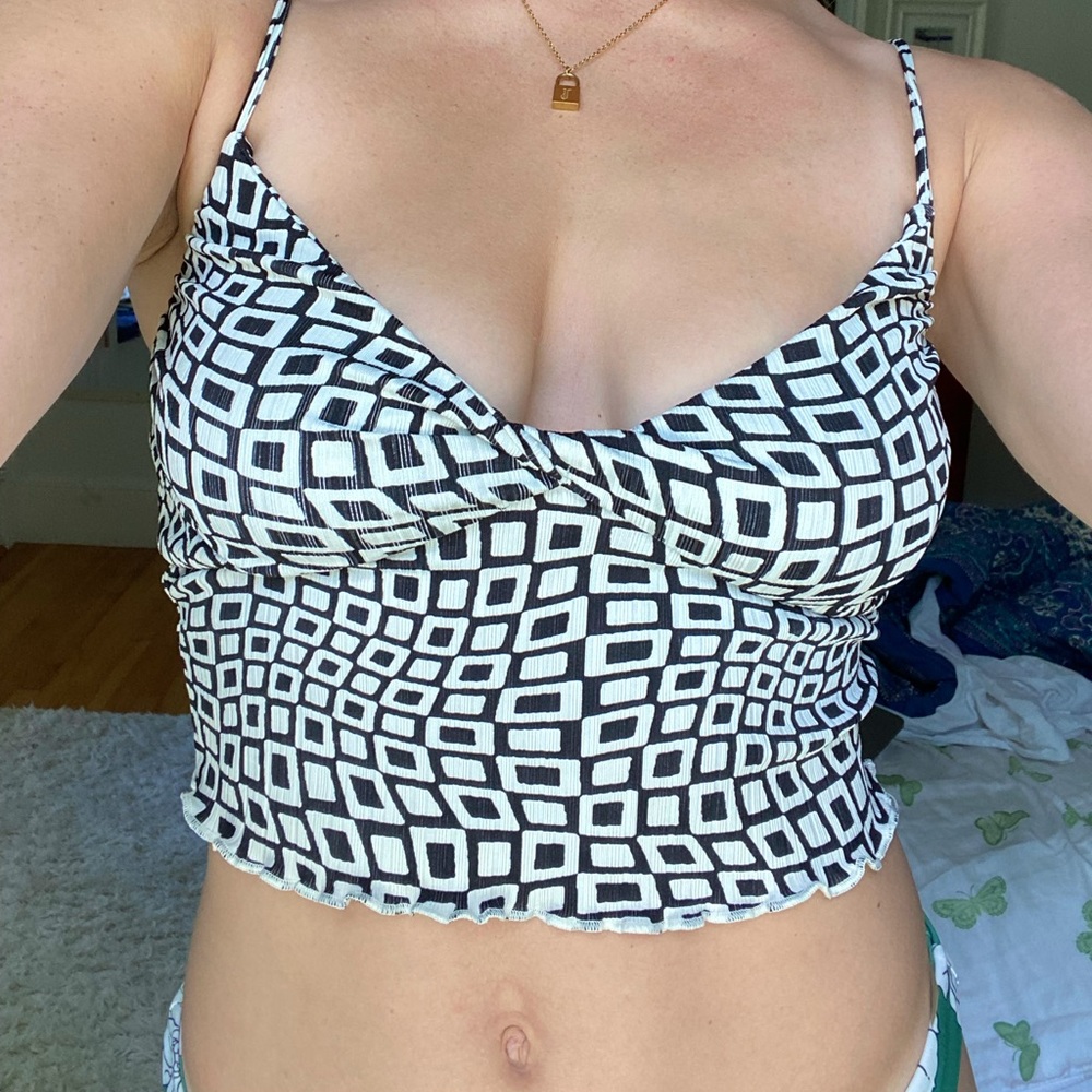 Cool patterned urban outfitters tank